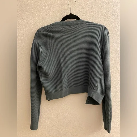 Wilfred ribbed blue top - Picture 2 of 2